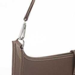 Pre Owned Hermes Poche Epsom Calfskin Evelyne 