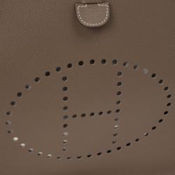 Pre Owned Hermes Poche Epsom Calfskin Evelyne 