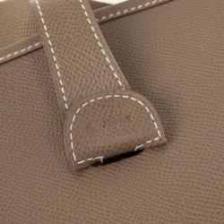 Pre Owned Hermes Poche Epsom Calfskin Evelyne 