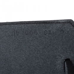 Pre Owned Hermes Khaki Green/Black Leather and Canvas Herbag Zip 39 Bag