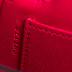Pre Owned Hermes Red Vermillion Epsom Leather Gold Hardware Mini II Kelly Bag