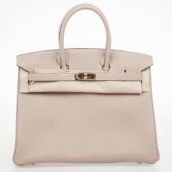 Hermes Etoupe Togo Birkin 35cm