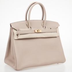 Hermes Etoupe Togo Birkin 35cm