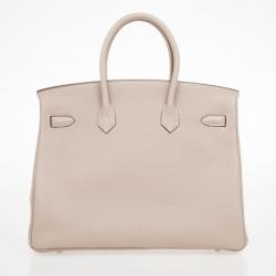Hermes Etoupe Togo Birkin 35cm