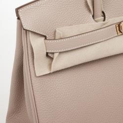 Hermes Etoupe Togo Birkin 35cm