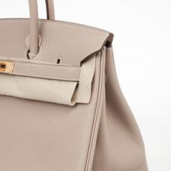 Hermes Etoupe Togo Birkin 35cm