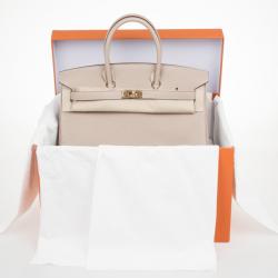 Hermes Etoupe Togo Birkin 35cm