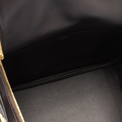 Pre Owned Hermès Cacao Grizzly and Swift Leather Gold Hardware Lindy 26 Bag