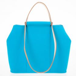 مملوكة مسبقًا Hermes Canvas Cabag Blue Elan