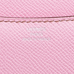 Pre Owned Hermes Bubblegum Epsom Leather Palladium Plated Hardware Constance 18 Bag