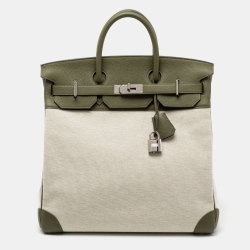 Hermes Birkin 35cm Vert de Gris Green Grey Togo Palladium Bag Y
