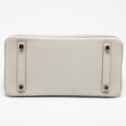 مملوكة مسبقًا حقيبة هيرمس بيركين 25 جلد توغو بيلتون معدن ذهبي 