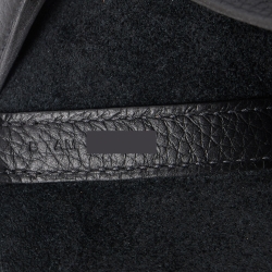 Hermes Noir Togo Leather Picotin Lock 22 Bag