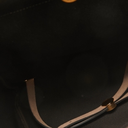 Hermès Ebene Toile Militaire and Vache Hunter Leather Herbag a Dos Zip Retourne Backpack