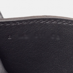 Pre Owned Hermès Noir Epsom Leather Petite Course Bag