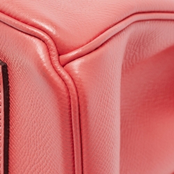 Hermès Rose Jaipur Epsom Leather Gold Finish Birkin 35 Bag