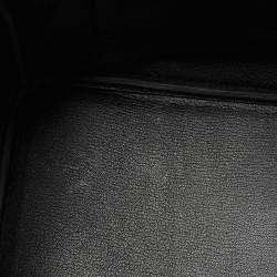 Hermès Noir Togo Leather Palladium Finish Birkin 35 Bag