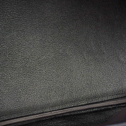 Hermès Noir Togo Leather Palladium Finish Birkin 35 Bag