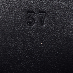 Hermes Black Leather Game Sneakers Size 37