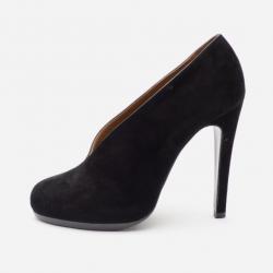 مملوكة مسبقًا Hermes Black Suede 'Florida' Pumps Size 37
