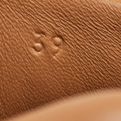 Pre Owned Hermès Brown Leather Day Low Top Sneakers Size 39