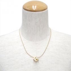 Hermes Cage d'H Ivory Laquered Pendant Necklace