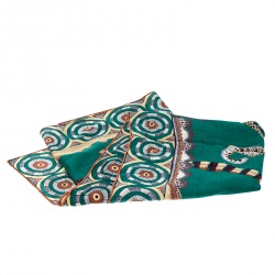 Hermes Multicolor The Savana Dance Print  Cashmere and Silk Shawl