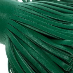 Pre Owned Hermes Green Leather Carmen Key Holder