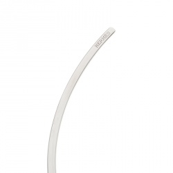 Pre Owned Hermes Jojoba Pink Leather Ball Steel Choker Necklace