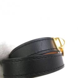 Pre Owned Hermes Rivale Double Tour Leather Bracelet