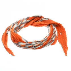 Hermes Orange Scarf - always perfect