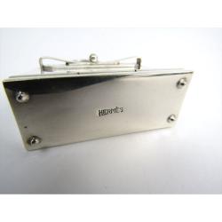 Pre Owned Hermes Kelly Sterling Silver Silver Pill Case