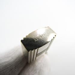 Pre Owned Hermes Cadenas Kelly Lock Sterling Silver Pendant Necklace