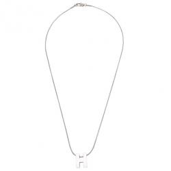 Pre Owned Hermes H Pendant Necklace