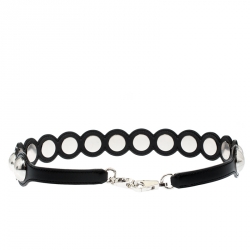 Pre Owned Hermes Black Calf Leather Passage Cloute Bag Strap