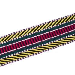 Pre Owned Hermes Multicolour Canvas Sangle Cavale 50mm Bag Strap