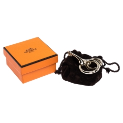 Pre Owned Hermes Mors Permabrass Sans Plomb Scarf Ring