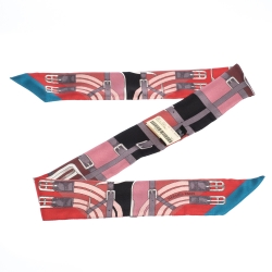 Pre Owned Hermes Multicolor Mors A Jouets Silk Twilly