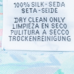 Pre Owned Hermes Multicolor Le Bouclier de la Beaute Silk Scarf