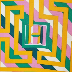 Pre Owned Hermes Multicolor Le Fil D'ariane Printed Silk Square Scarf