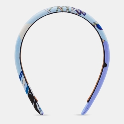Hermes Blue Voitures Exquises Elsa Headband
