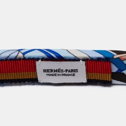 Hermes Blue Voitures Exquises Elsa Headband