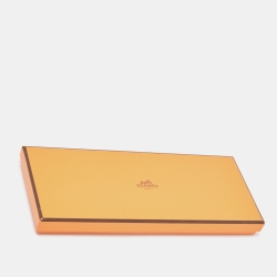 Pre Owned Hermès Blue Zanzibar/Rose Texas/Gold Lambskin Leather Grigri Rodeo Bag Charm PM