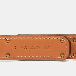 Hermes Bleu Thalassa Epsom Leather Rose Gold Tone Finish Kelly 18 Belt Adjustable