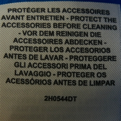 مملوكة مسبقًا Hermes Blue Printed Silk Kaftan Dress L