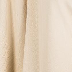Hermes Beige Knit Open Side Detail Oversized Top L