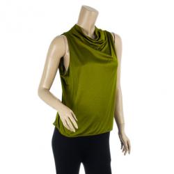 Hermes Draped Neck Tank Top L