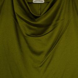 Hermes Draped Neck Tank Top L