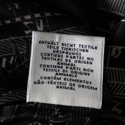 Hermes Black Zodiac Printed Silk Long Sleeve Shirt L