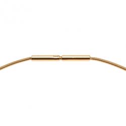 Hermes Cage d'H Ivory Laquered Pendant Necklace
